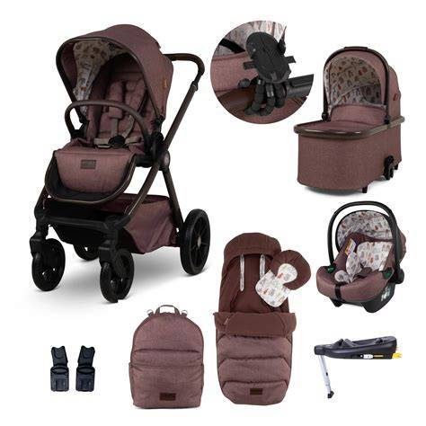 Recenzia a vlastnosti športový kočík Cosatto Giggle: 3-v-all-in-one travel system pre novorodencov až do 20 kg